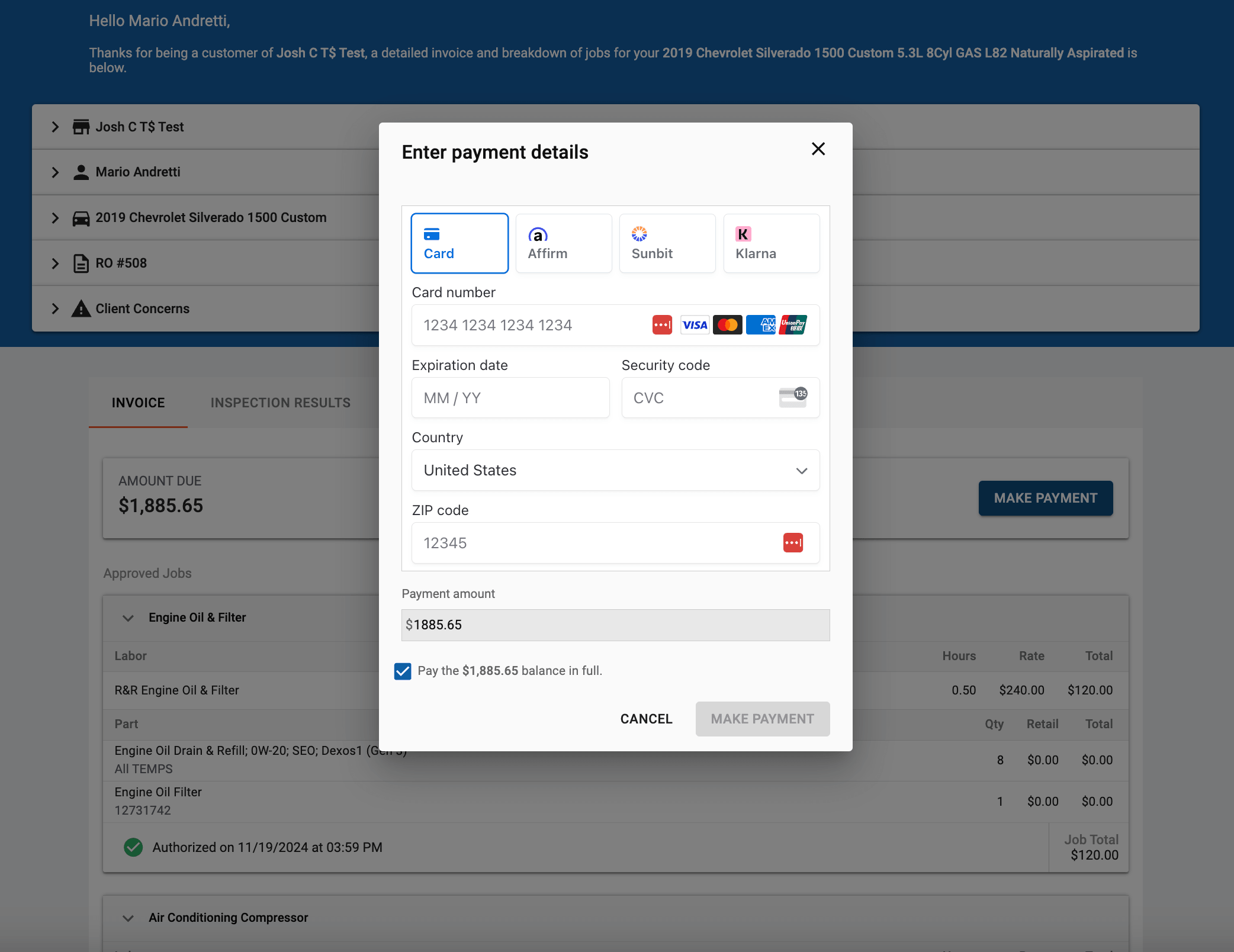 Taking Payment With Affirm, Klarna, or Sunbit
